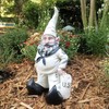 Nowaday Gnomes - Navy Sailor Gnome in White Uniform with