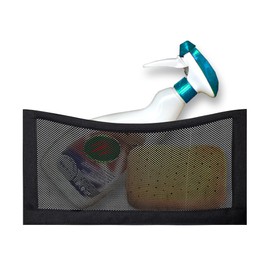 TrunkExpert, Nano Mesh Bag with Velcro Universal Boot Mesh Bag, 40cm x 20cm Organizer Bag, Car Mesh Bag with Strong Velcro Strips for Car, Trunk, Luggage Net, 3 Pack