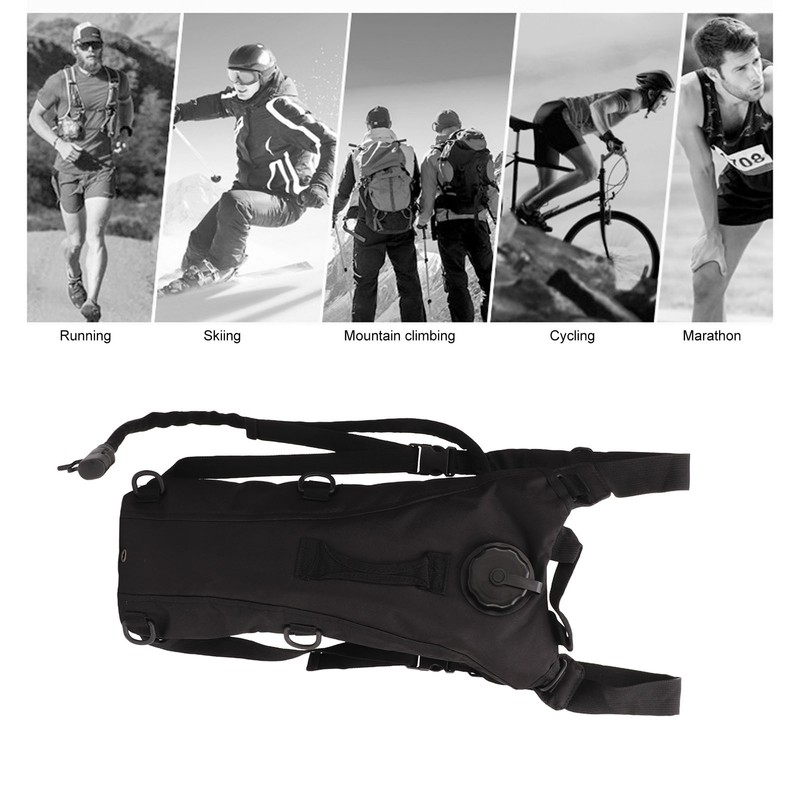 Hydration Backpack Pack Waterproof Oxford Cloth Lightweight Hands Free 3L