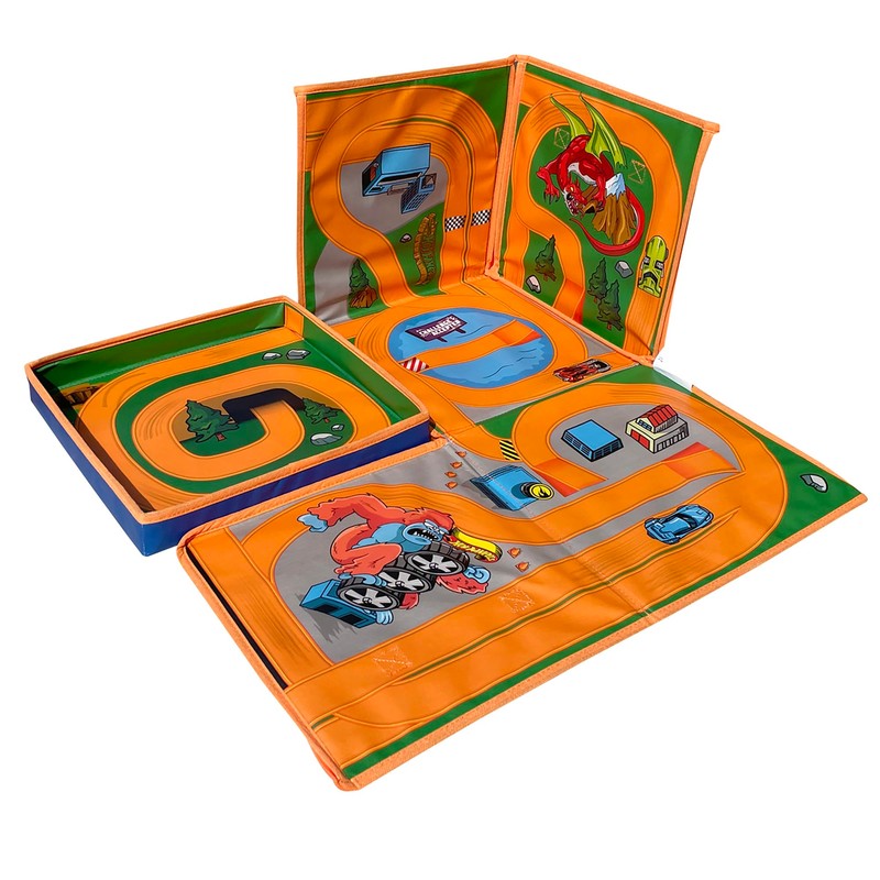 Tara Toy ZipBin 300 Car Storage Cube & Playmat -
