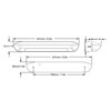 12V/24V RV LED Light Universal 8W Waterproof Awning Porch Lamp