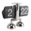 Retro Digital Flip Down Clock Flip Desk Clock Mechanical Battery