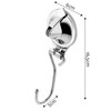 KADAX Suction Hook Stainless Steel Strong Towel Hook Max. 10kg