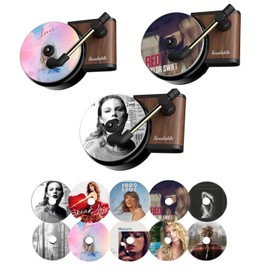 Taylor Swift Turntable Air Freshner Turntable Album Cover, Record Player Car Fresheners 10PCS for Men and Women, Album Cover Air Freshener Car Accessories For Music Fans Gift
