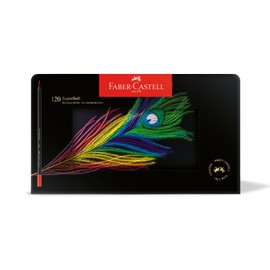Faber-Castell SuperSoft 120 Lápices de Colores Profesionales en Estuche Metálico