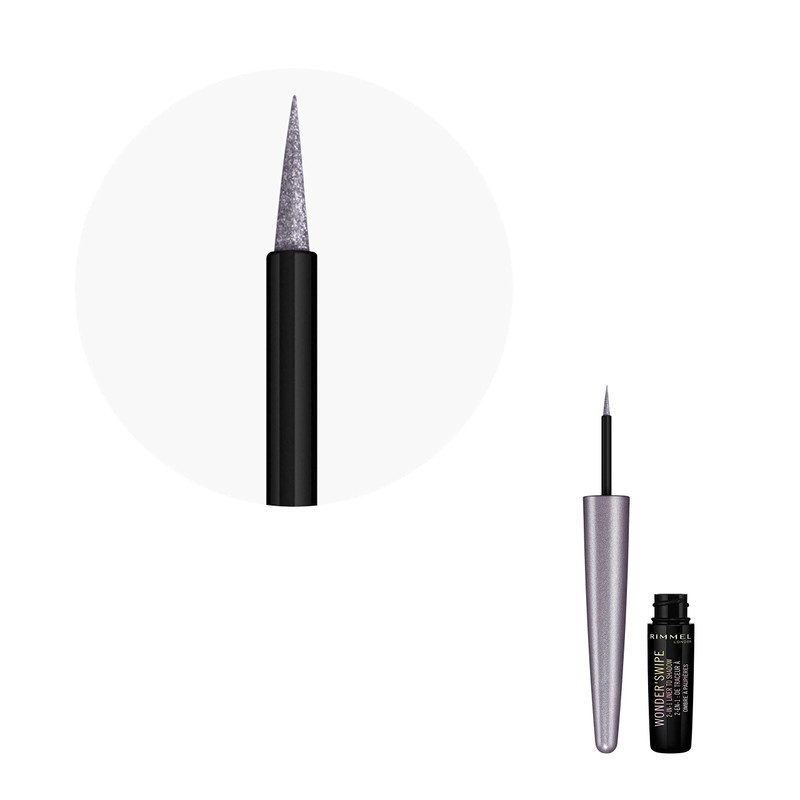 Rimmel Wonder Swipe 2-in-1 Glitter Eyeliner to Eyeshadow, Slay, 1.7