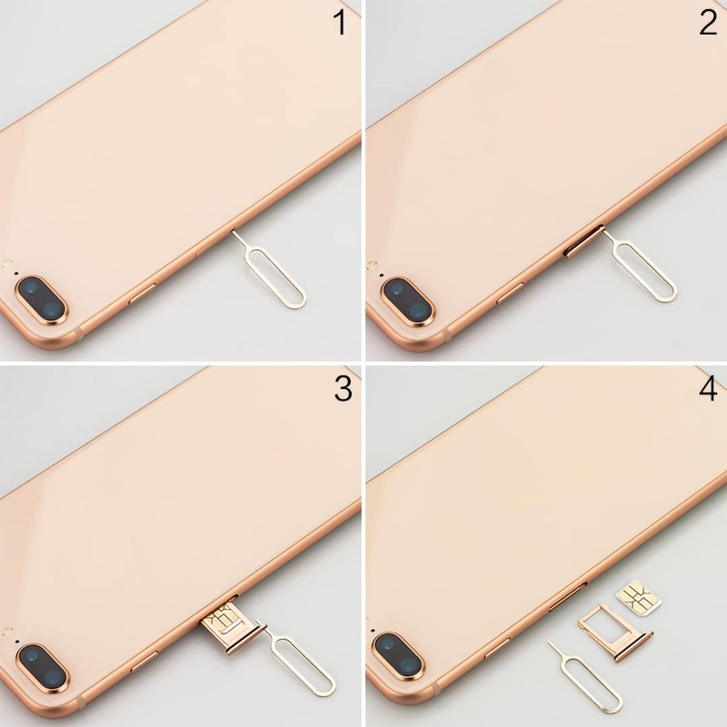 Nano Micro SIM Card Adapter - Standard 4 in 1