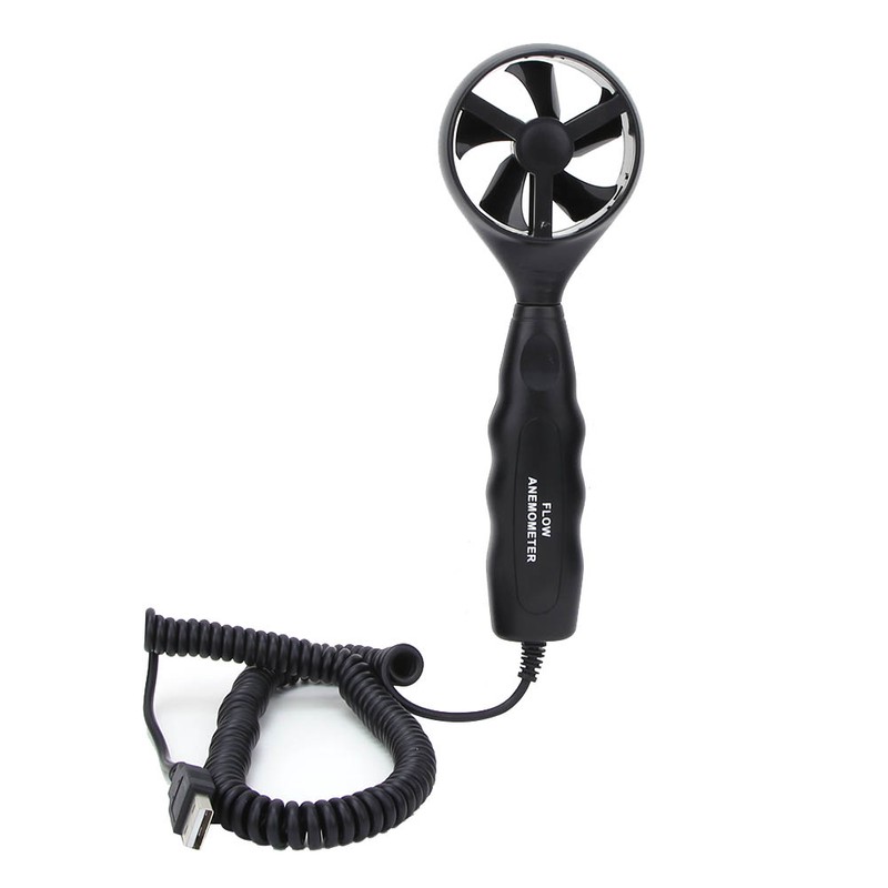 HP-846A Digital Portable Anemometer Wind Speed Gauge Air Temperature Meter