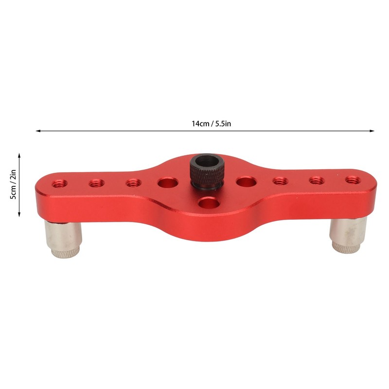 Vertical Pocket Hole Jig Aluminum Alloy Accurate Dowelling Self Centering