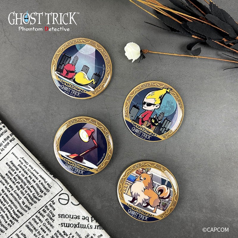 FANTHFUL Ghost Trick FP007GTPD2023 Trading Can Badge Box of 10