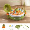 ALEENFOON 4 in 1 Dinosaur Board Game Toy for Children,