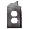 Black Bear Laying on a Tree Wall Plates, Duplex Outlet