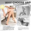 BEZOX Double-Sided Glass Foot File Callus Remover(1 PCS), Foot Scrubber