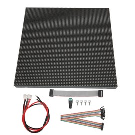 LED Matrix Panel 4096 RGB LEDs Full Color Adjustable Brightness 64x64 3mm Pitch LED Display Panel Module