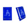 Crystal Plaque Portraits Customized Laser Engraving Family Photo, Christmas Photo,