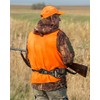 Roicaholy Men's Orange Hunting Vest, Waterproof and Ultra-quilt Fabric, with