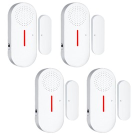 Door Window Alarm 110DB Door Alarms for Kids Safety, Wireless Sensor Door Window Burglar Alarm-Door Sensor Alarm for Home