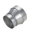 Air Duct Reducer 5" to 4", A-KARCK Round Duct Adapter