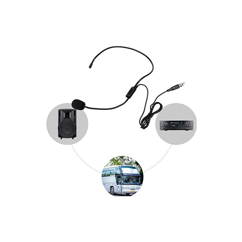 de micrófono inalámbrico, micrófono de condensador mini XLR de 3