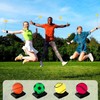4 Pieces Wrist Return Ball, 2 Inch Rubber Rebound Ball