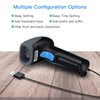 Eyoyo 1D 2D USB Wired Barcode Scanner with Stand, Handheld