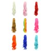 karlery Curly Clip In Thick Claw Drawstring Ponytail Extension Multi-colored