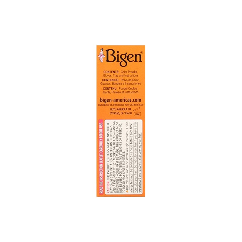 Bigen Permanent Powder Hair Color 58 Black Brown 1 ea