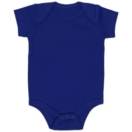ToBeInStyle Infants Boys Girls Lap Shoulder Bodysuit - CBlue - 24M