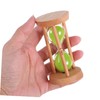 ULTECHNOVO 5 Sand Timer for Classroom Home Office Aesthetic Green