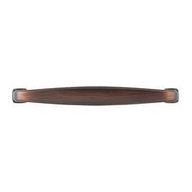Richelieu Hardware BP810128BORB Charlemagne Collection 5 1/16-inch (128 mm) Center-to-Center Brushed Oil-Rubbed Bronze Transitional Cabinet and Drawer Pull Handle for Kitchen, Bathroom, and Furniture