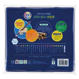 STAEDTLER 185 M24PB Norris Colored Pencils, 24 Colors, Metal Case, Oil-based, 1 Set