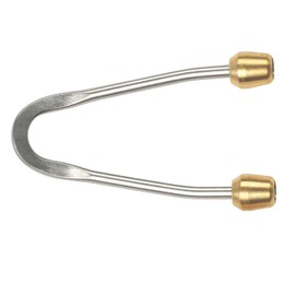 SALVIMAR Small with balls, unisex, adult, brass, slim design.