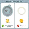 4 juntas de repuesto para calentador de biberones para Momcozy