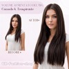 UK-Fashion-Shop Echthaar-Extensions Remy-Haar Echthaar-Extensions Human Extensions 101