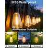Pesken Outdoor String Lights, 54FT(15+1) ST38 Patio Lights Waterproof IP65