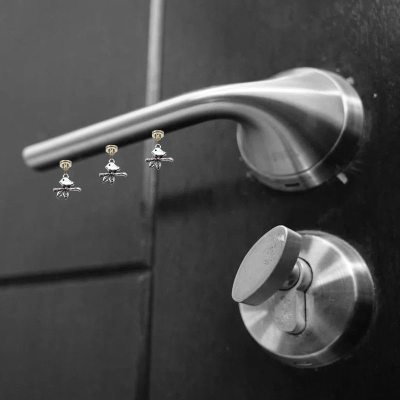 Silver Hinge Head Home Decoration Chicken,Magnetic Hinge Dropper Hanging,Magnetic Hinge