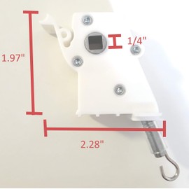 1 Qty: 2" Wand Tilter/ High Profile 2" Horizontal Blind