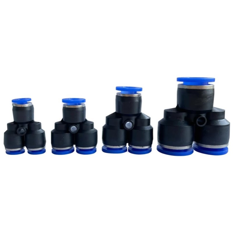 Pneumatic Hose Connector IQS 4 to 16 mm (5, Y-Connector