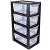 Sunware Omega Aufbewahrungsbox 11 L aus Kunststoff, stapelbar, geschlossene, Farbe: