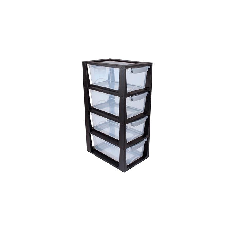 Sunware Omega Aufbewahrungsbox 11 L aus Kunststoff, stapelbar, geschlossene, Farbe: