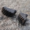 Meichoon 10 Pack Trekking Pole Tip Protectors Replacement Rubber Tips