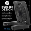 O2COOL Treva 10-Inch Portable Desktop Air Circulation Battery Fan, 2