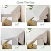 HIGOGOGO Wedge Pillow Headboard/Bed Wedge Pillow for Headboard/Bed Gap Filler