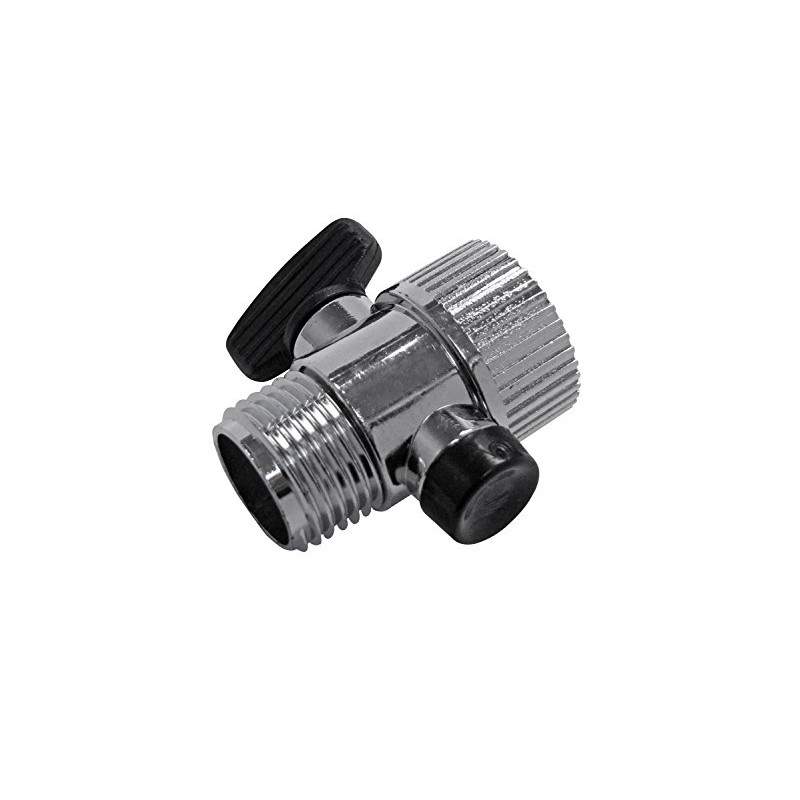 Plumb Pak PP825-8 Shower Adapter Control, Plastic, Plated, Polished Chrome