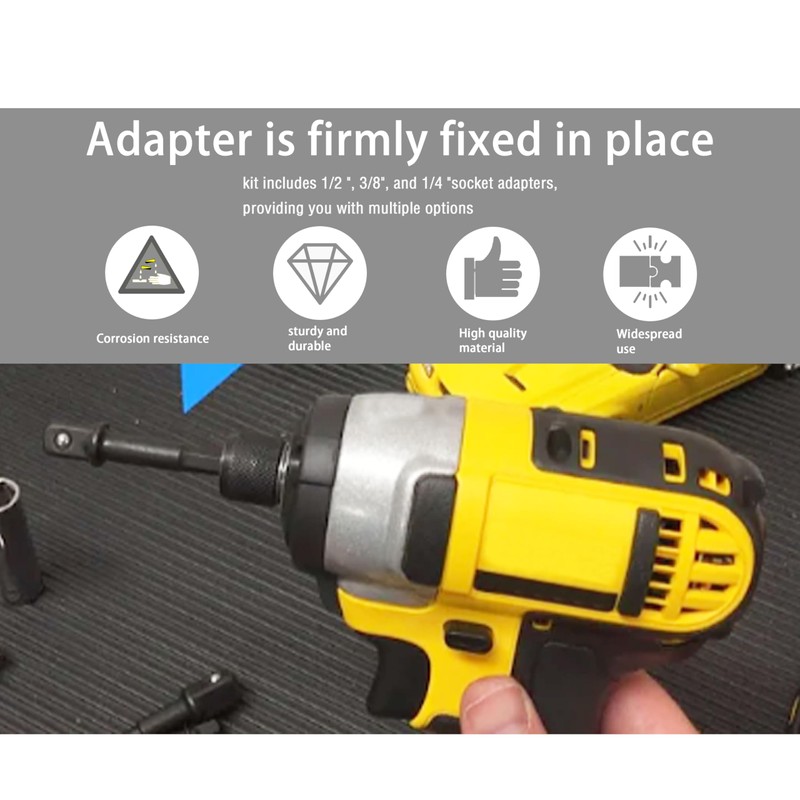 DW2541IR, DW2542IR, DW2547IR for DeWalt Socket Adapter Set, Impact Grade