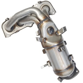 PULCHERFLOW Front Catalytic Converter Compatible with 2002-2006 Toyota Camry/Solara 2.4L L4 High Performance (EPA Compliant)