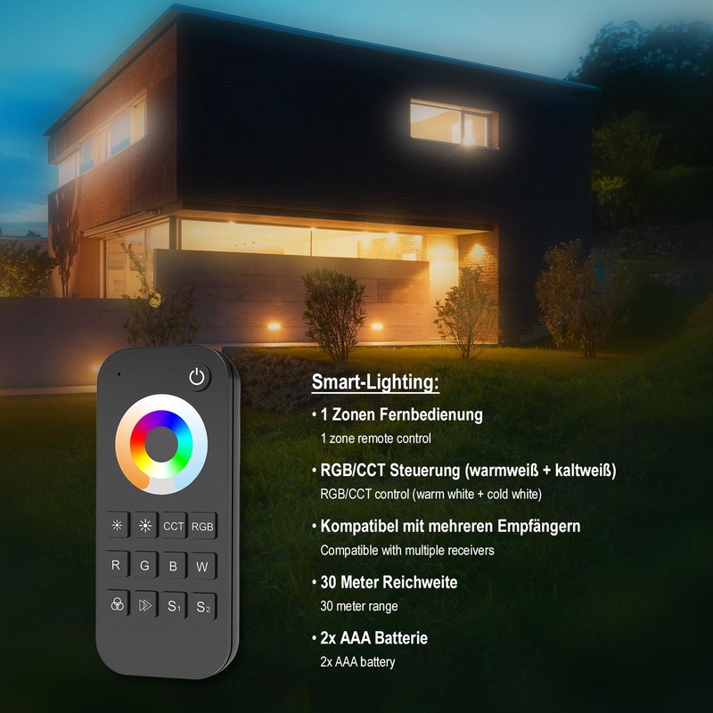 HEXIM 12-24V LED Controller & Remote Control - Wi-Fi 1/4