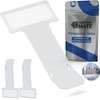 Windscreen Parking Permit Holder, Pack of 3, Transparent Stick-On Holder,