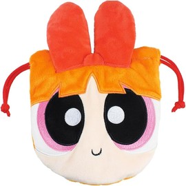 Tees Factory Powerpuff Girls Plush Drawstring Blossom H6.3 x W 5.9 inches (160 x 150 mm) PW-5530366BL