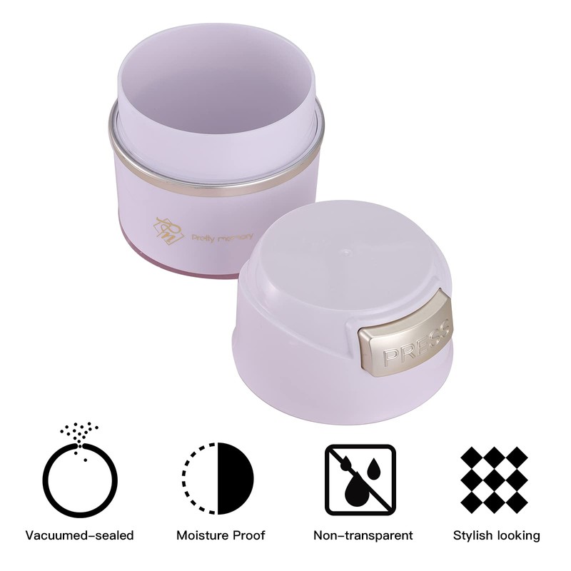 Pretty Memory Lash Glue Holder, Eyelash Extensions Storage Container for